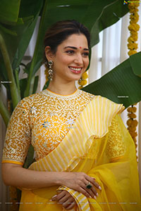 Tamannaah Stills at Bhola Shankar Movie Opening