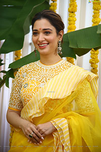 Tamannaah Stills at Bhola Shankar Movie Opening