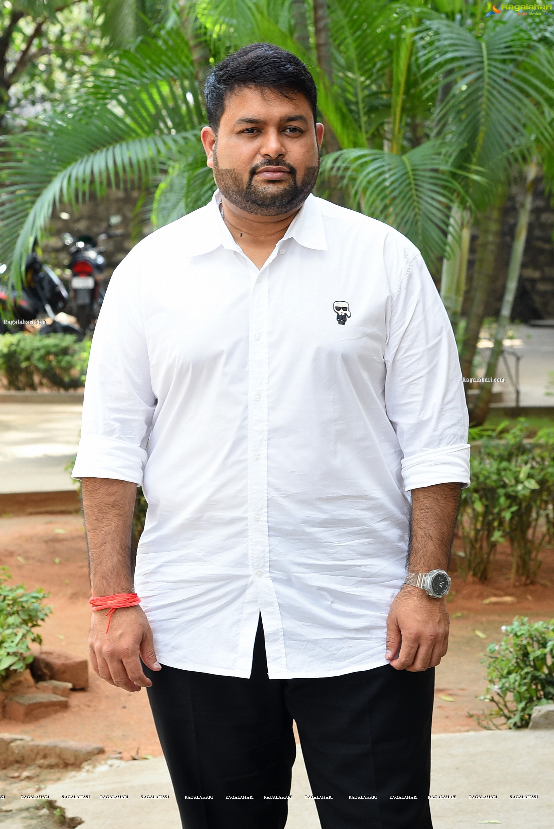 Music Director Thaman SS Stills at Akhanda Movie Interview