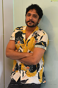 Vasishta Simha Stills at Nayeem Dairies Movie Interview