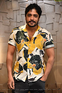 Vasishta Simha Stills at Nayeem Dairies Movie Interview