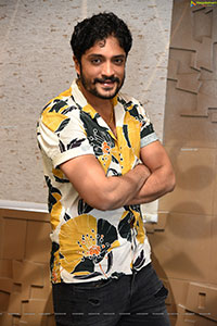 Vasishta Simha Stills at Nayeem Dairies Movie Interview