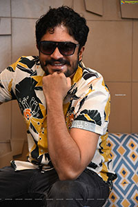 Vasishta Simha Stills at Nayeem Dairies Movie Interview