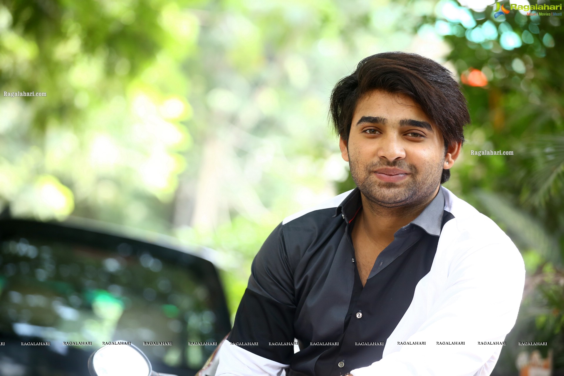 Zeeshan Osmani Stills at Telangana Devudu Movie Interview