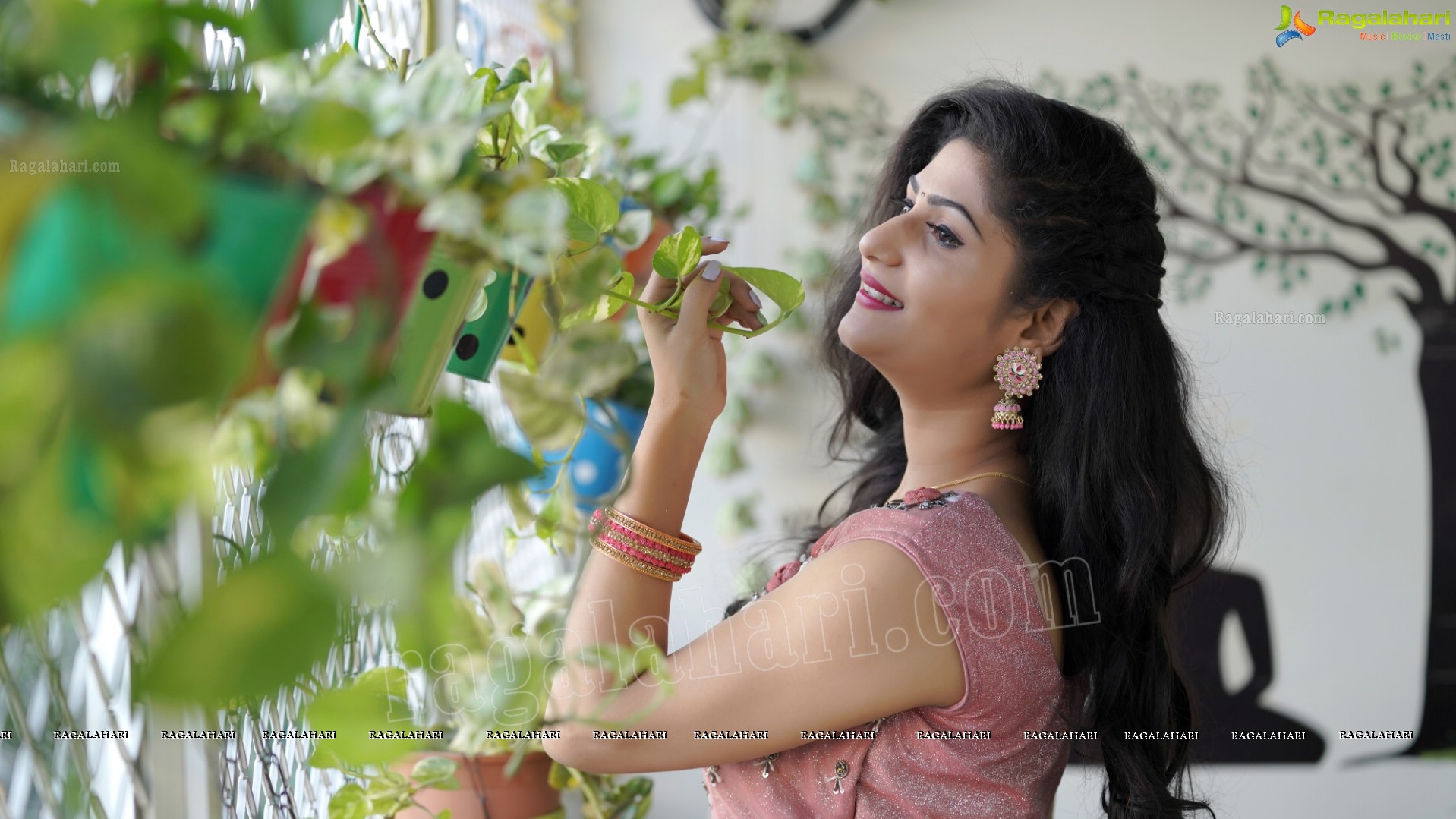 Ashmitha Khan Diwali Special Photoshoot, Exclusive