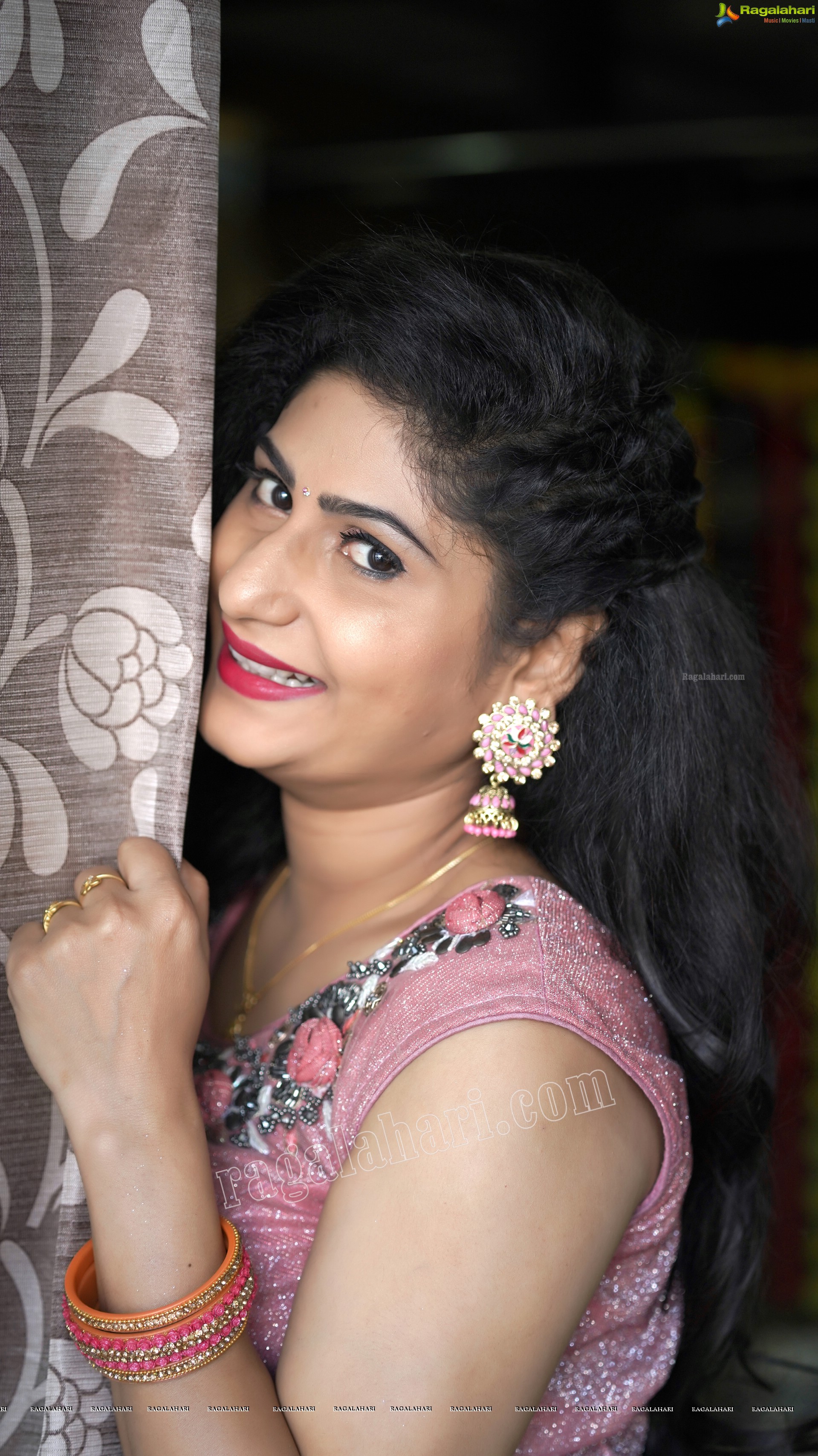 Ashmitha Khan Diwali Special Photoshoot, Exclusive