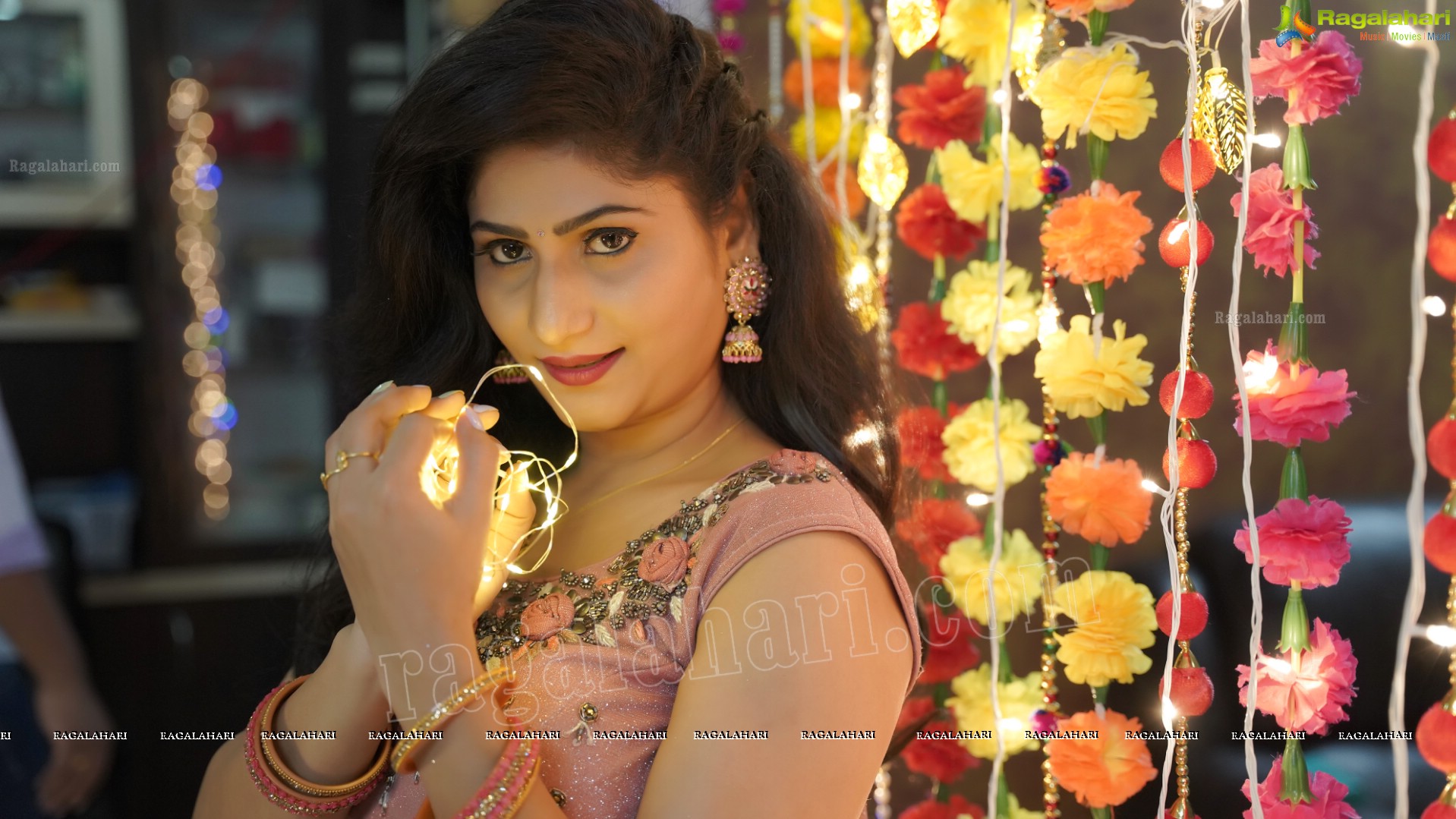 Ashmitha Khan Diwali Special Photoshoot, Exclusive