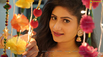 Ashmitha Khan Diwali Special Photoshoot