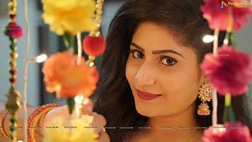 Ashmitha Khan Diwali Special Photoshoot