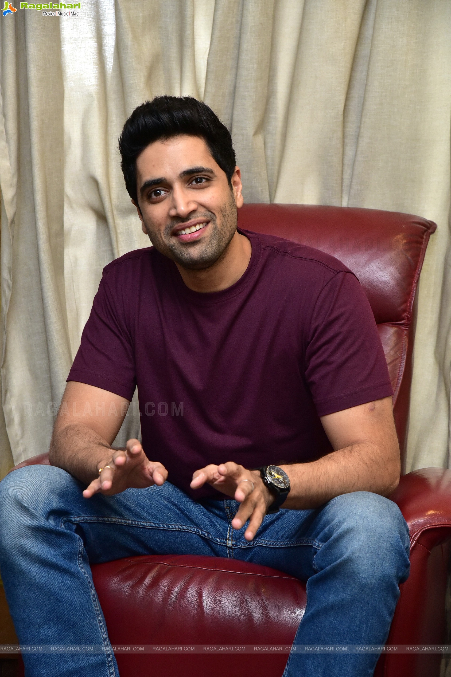 Adivi Sesh at Hit The 2nd Case Movie Interview, HD Stills