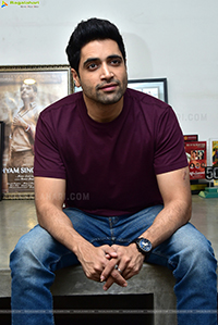 Adivi Sesh at Hit The 2nd Case Interview