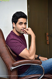 Adivi Sesh at Hit The 2nd Case Interview