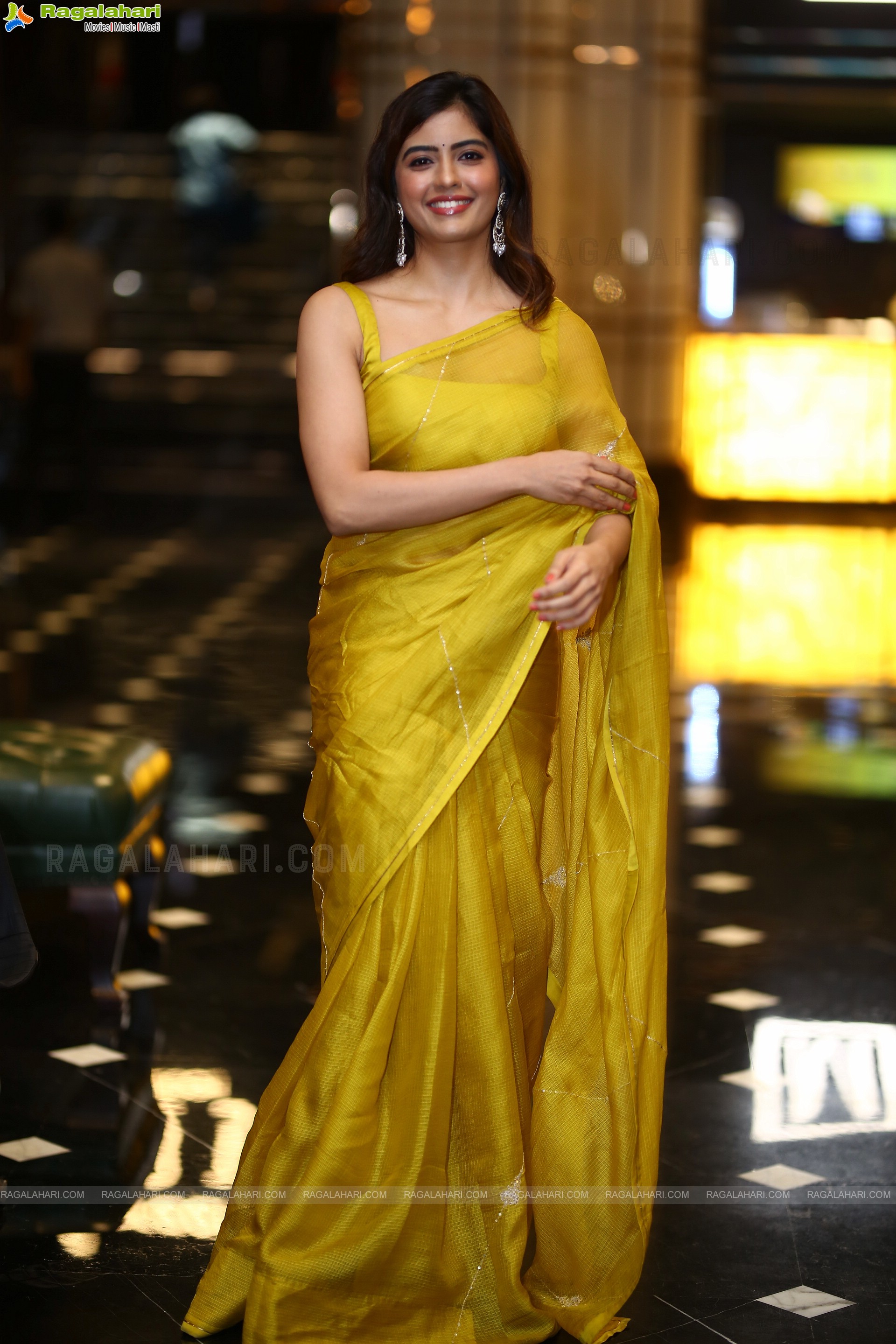 Amritha Aiyer at HanuMan Movie Teaser Launch, HD Photo Gallery
