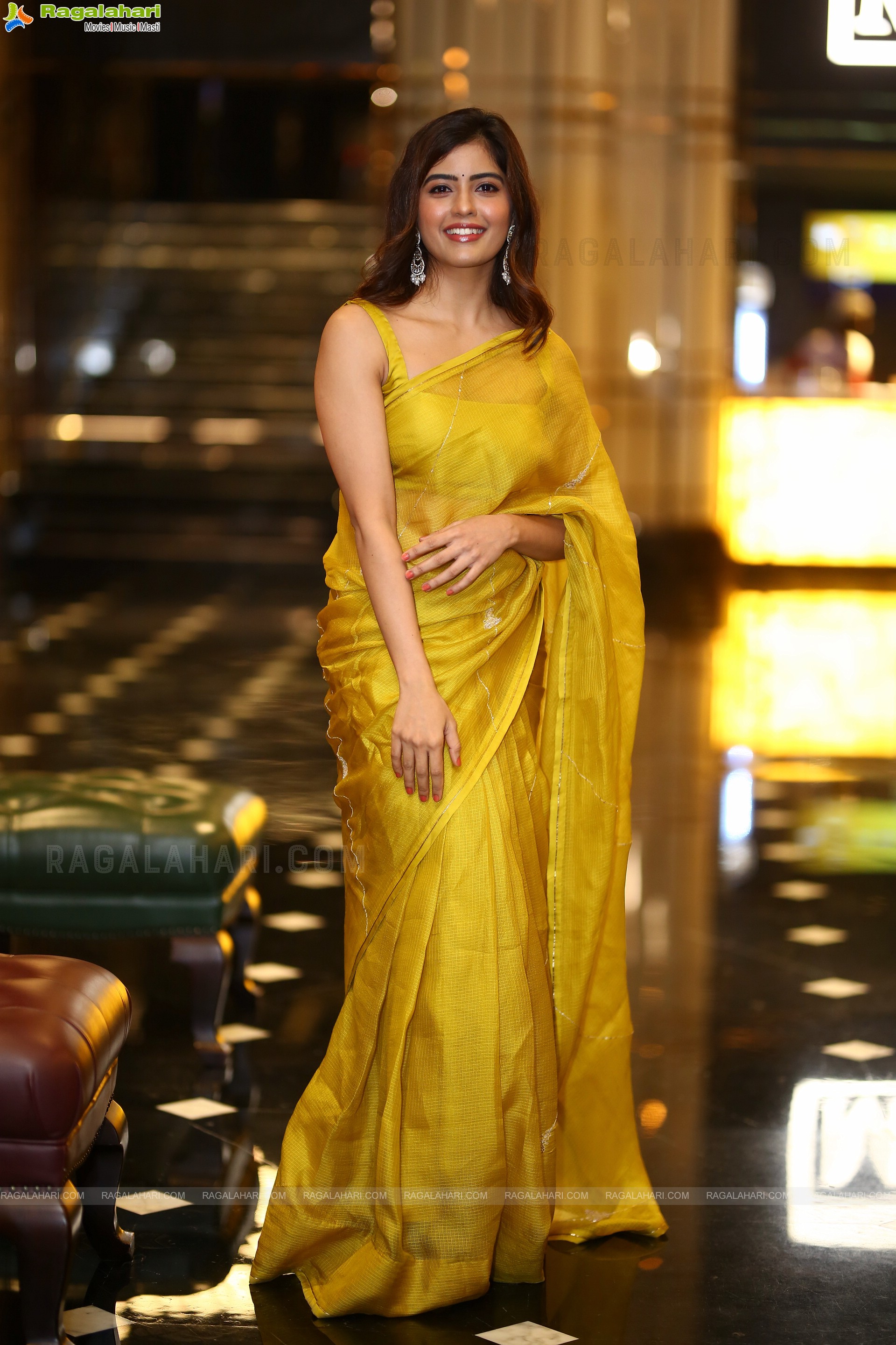 Amritha Aiyer at HanuMan Movie Teaser Launch, HD Photo Gallery