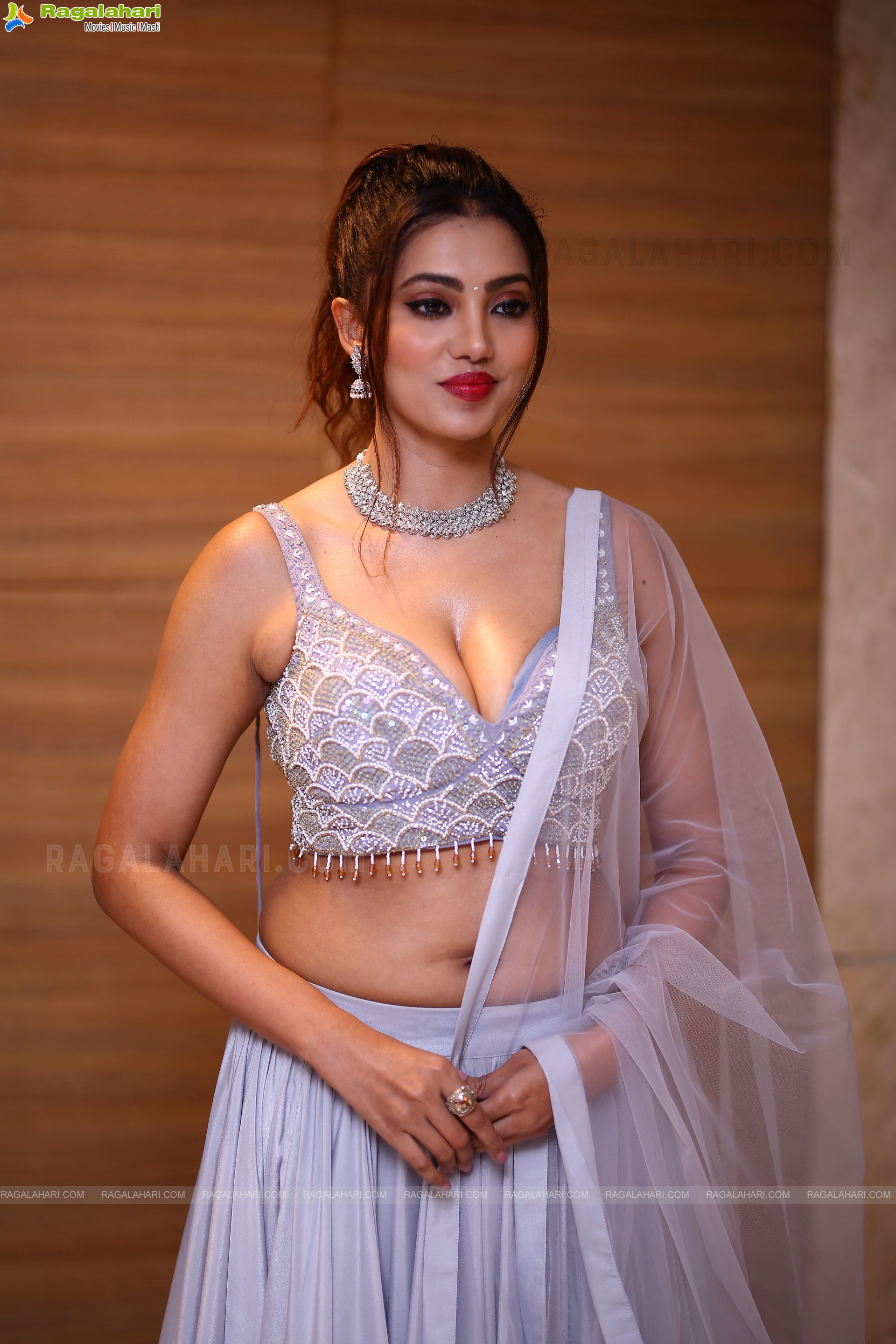 Ananya Raj at Thaggede Le Pre-Release Event, HD Photo Gallery