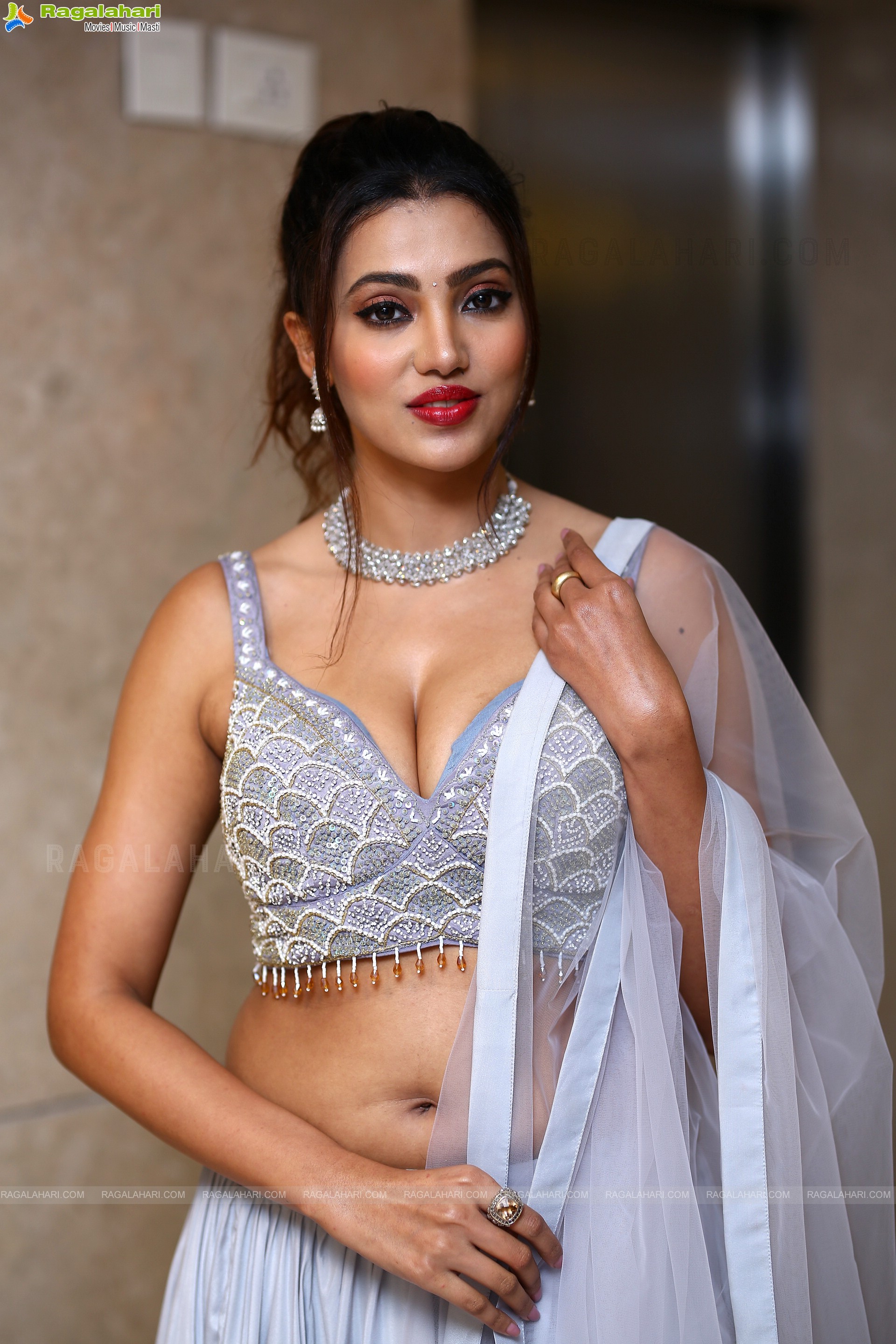 Ananya Raj at Thaggede Le Pre-Release Event, HD Photo Gallery