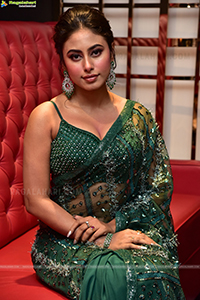 Ankita Saha at Rajayogam Teaser Launch