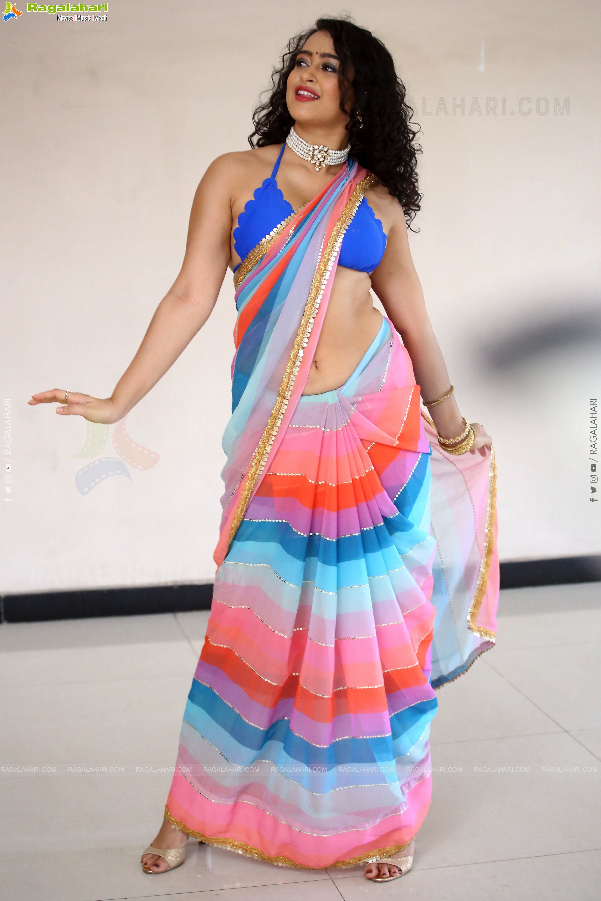 Apsara Rani at Thalakona Movie Opening, HD Photo Gallery