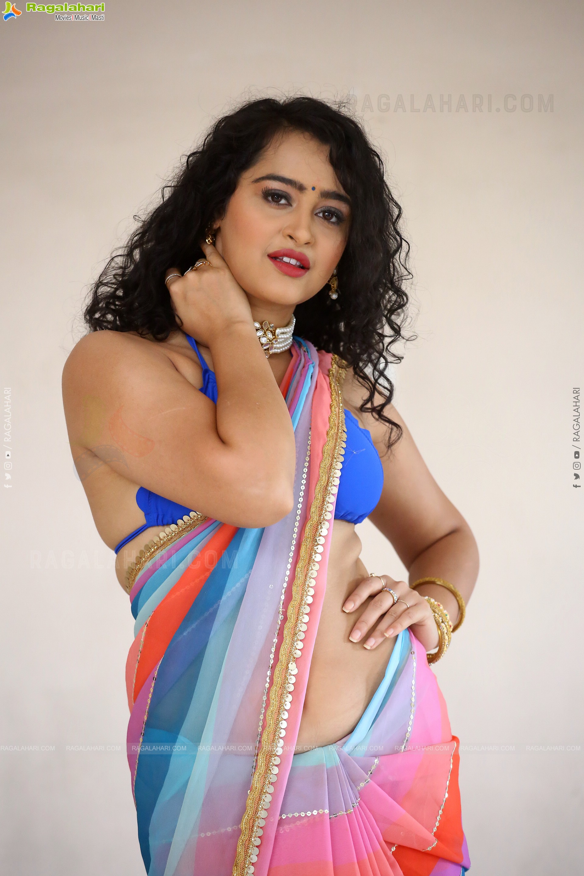 Apsara Rani at Thalakona Movie Opening, HD Photo Gallery