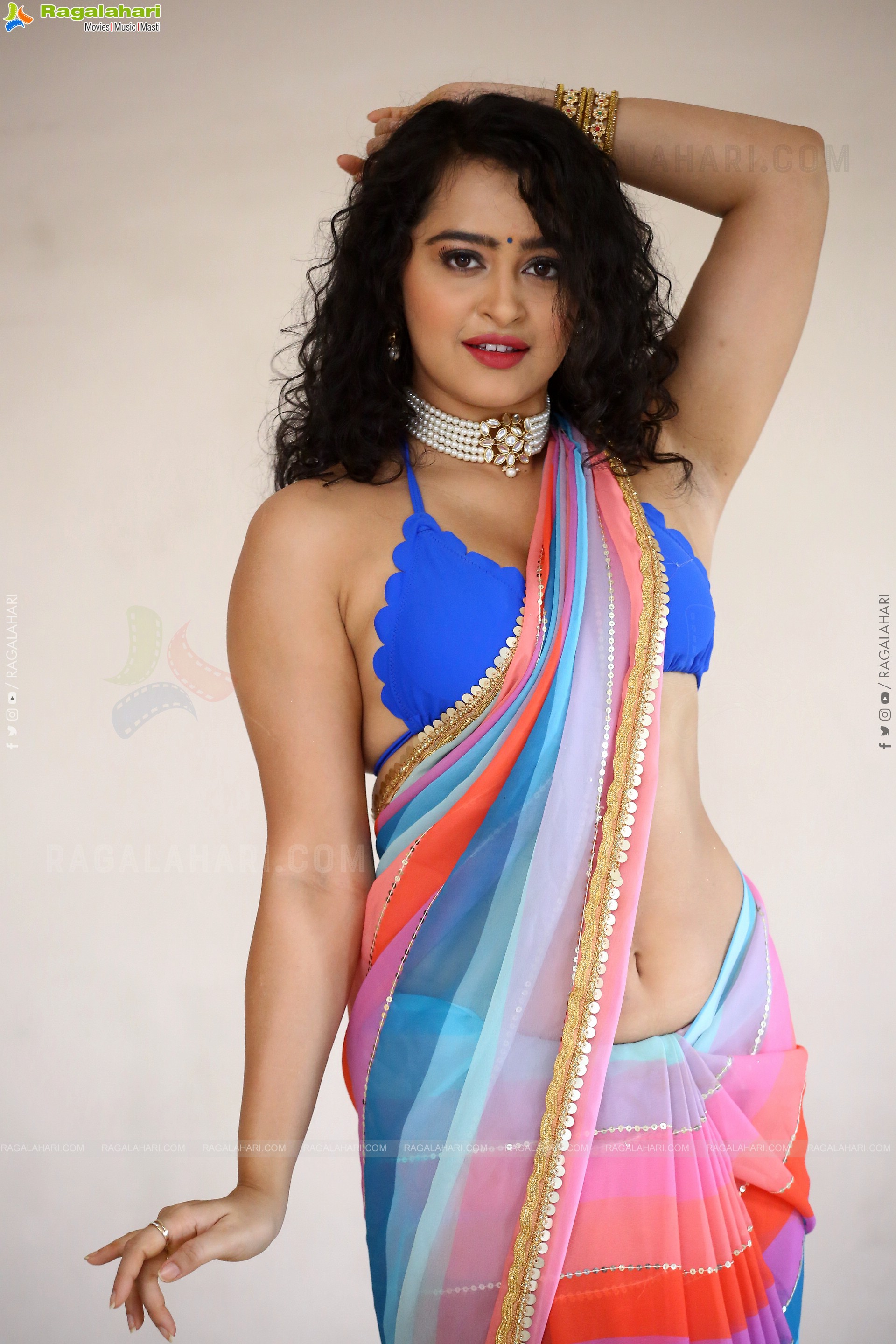 Apsara Rani at Thalakona Movie Opening, HD Photo Gallery