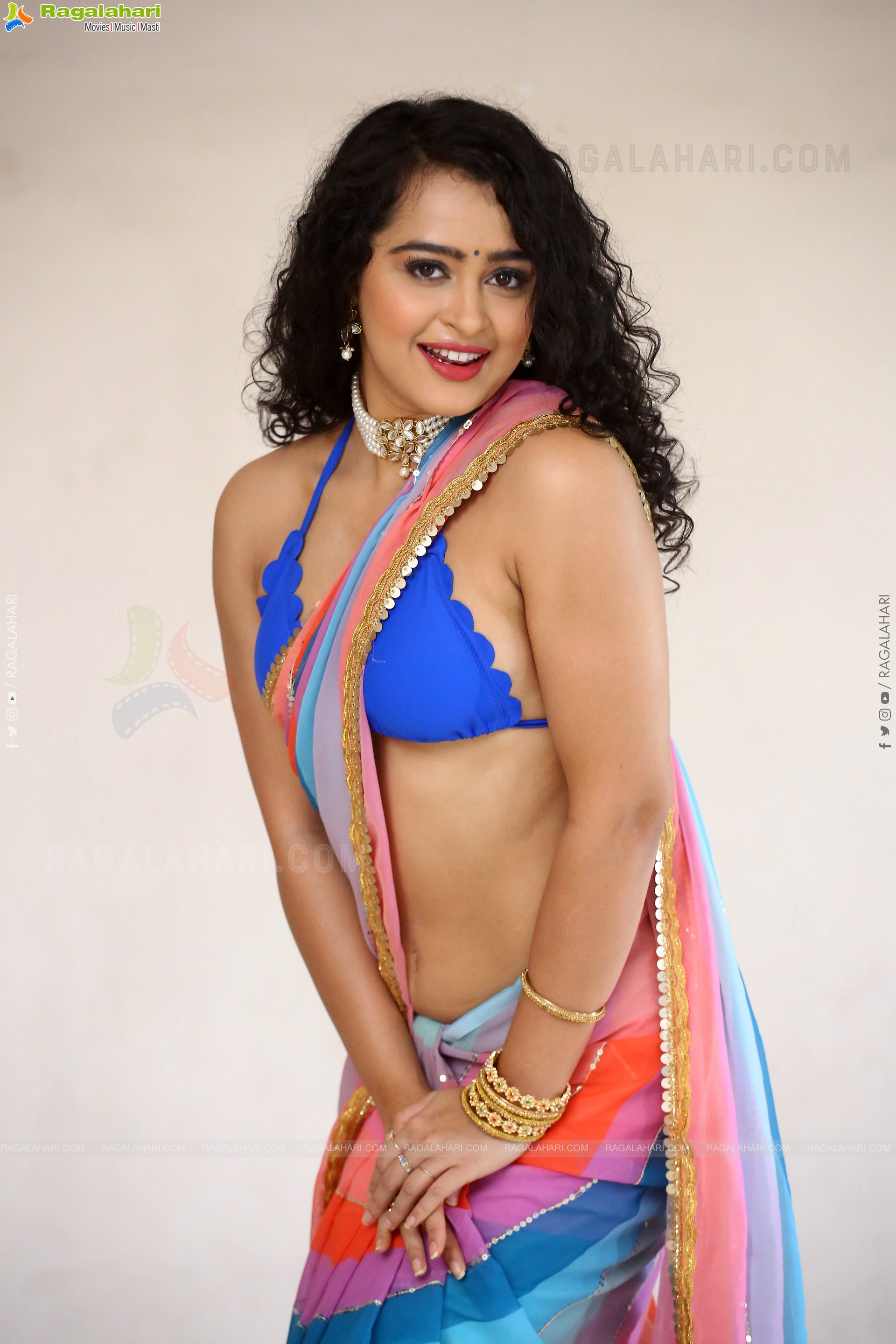 Apsara Rani at Thalakona Movie Opening, HD Photo Gallery