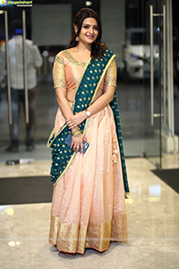 Divya Pillai at Thaggede Le Pre-Release Event