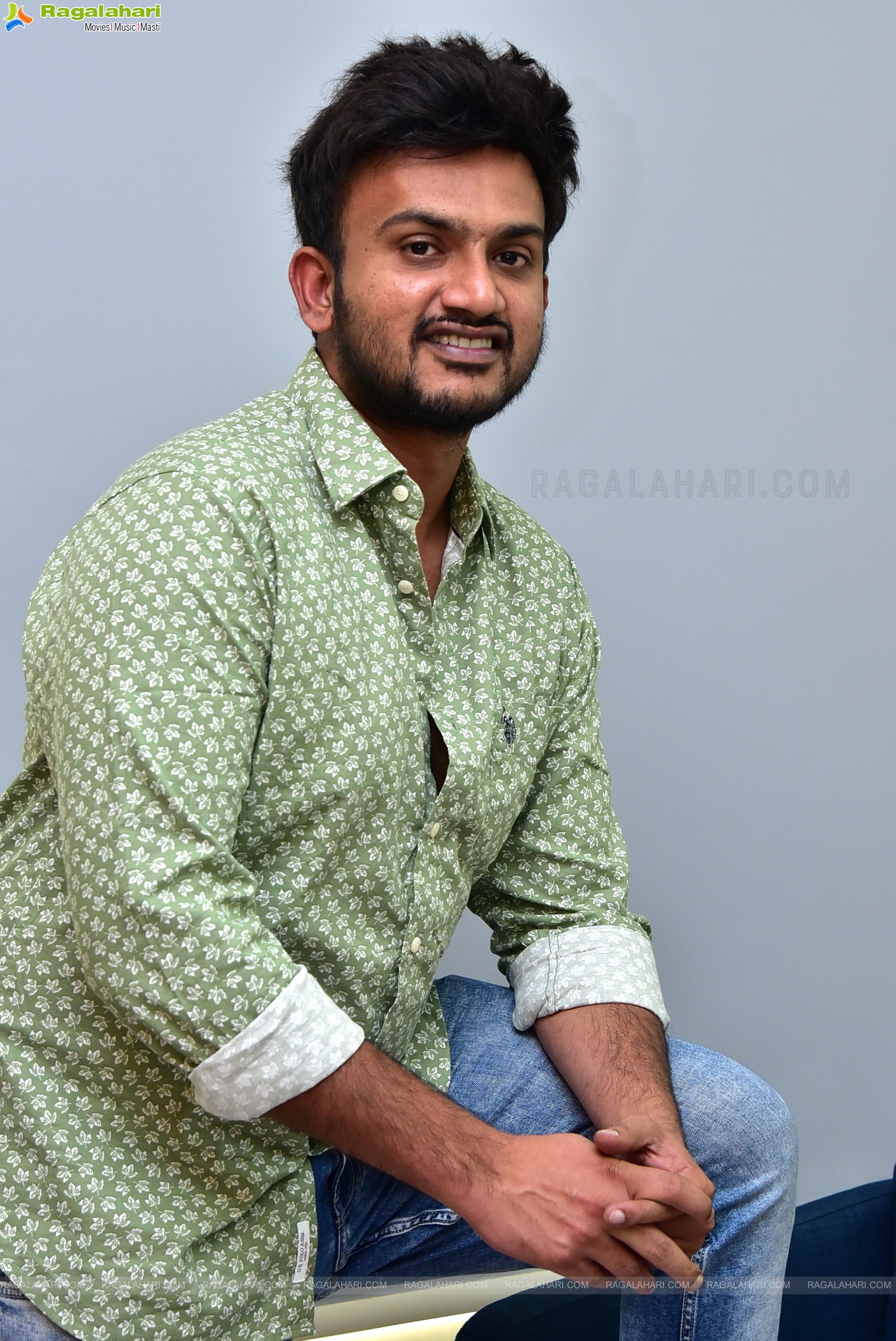 Director Merlapaka Gandhi Stills at Like, Share and Subscribe Movie Interview