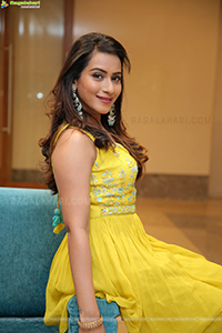 Preethi Singh in Yellow Sharara