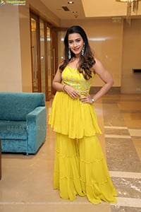 Preethi Singh in Yellow Sharara