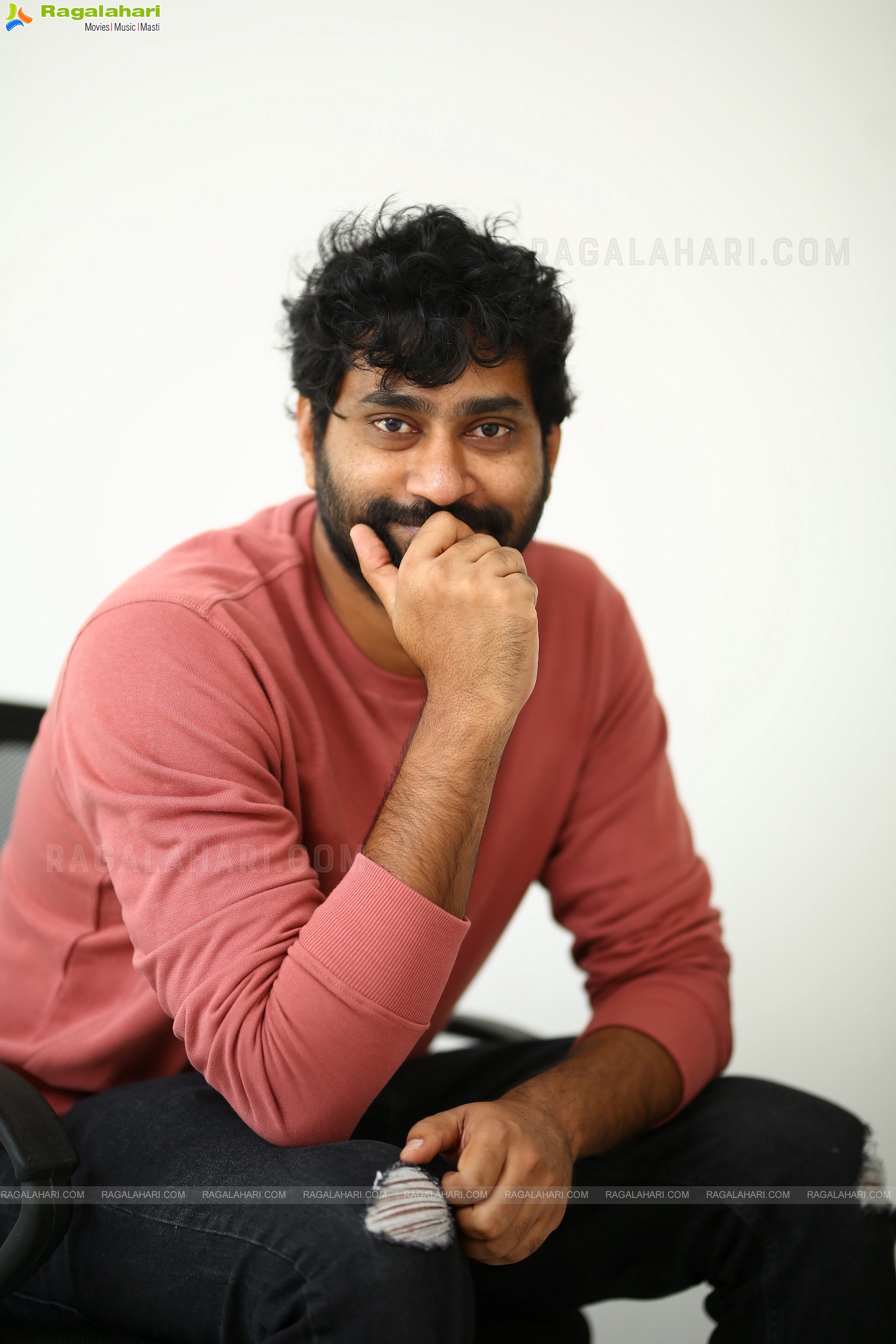 Thiruveer at Masooda Movie Interview, HD Photo Gallery