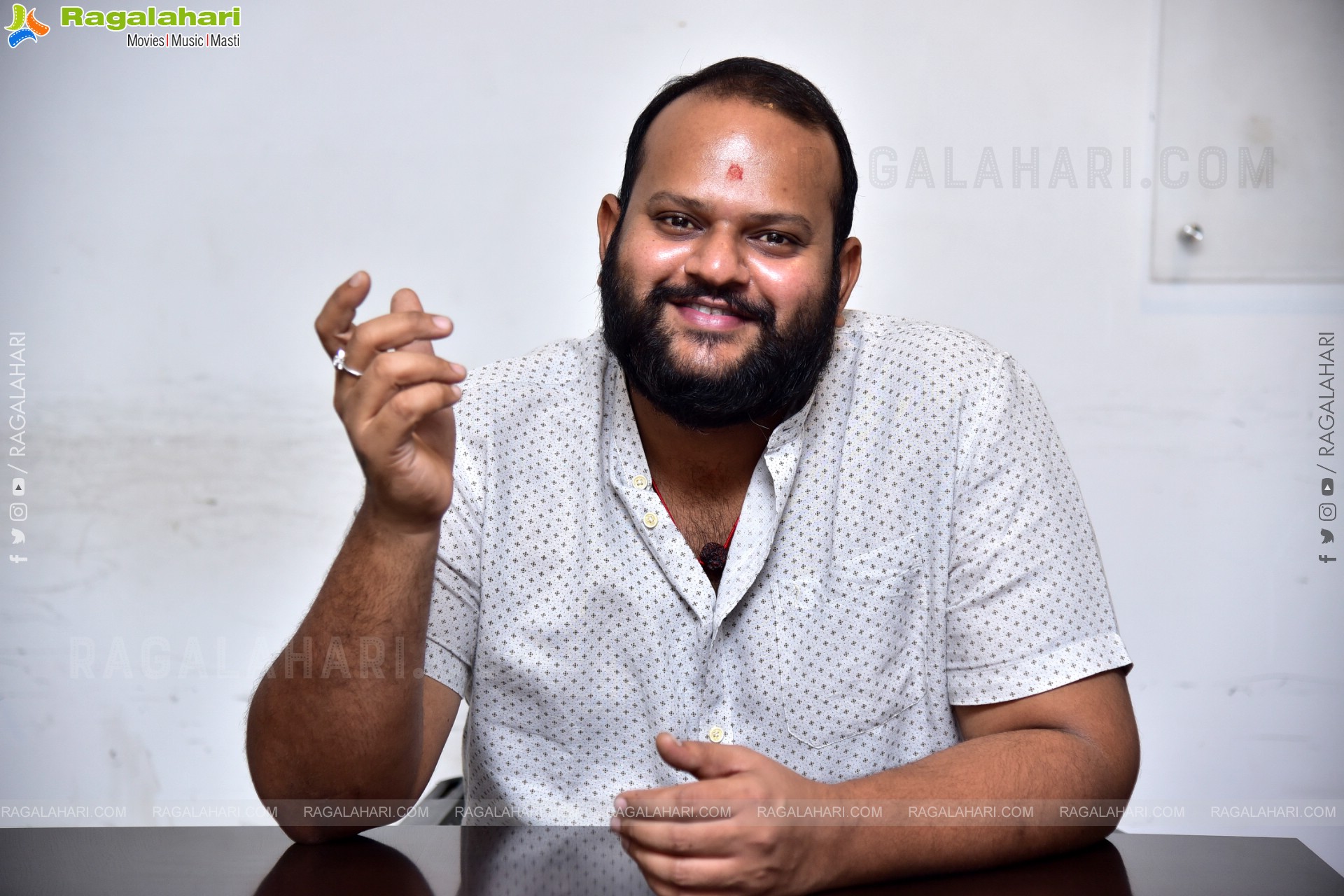 Director Srikanth N Reddy at Aadikeshava Interview, HD Gallery