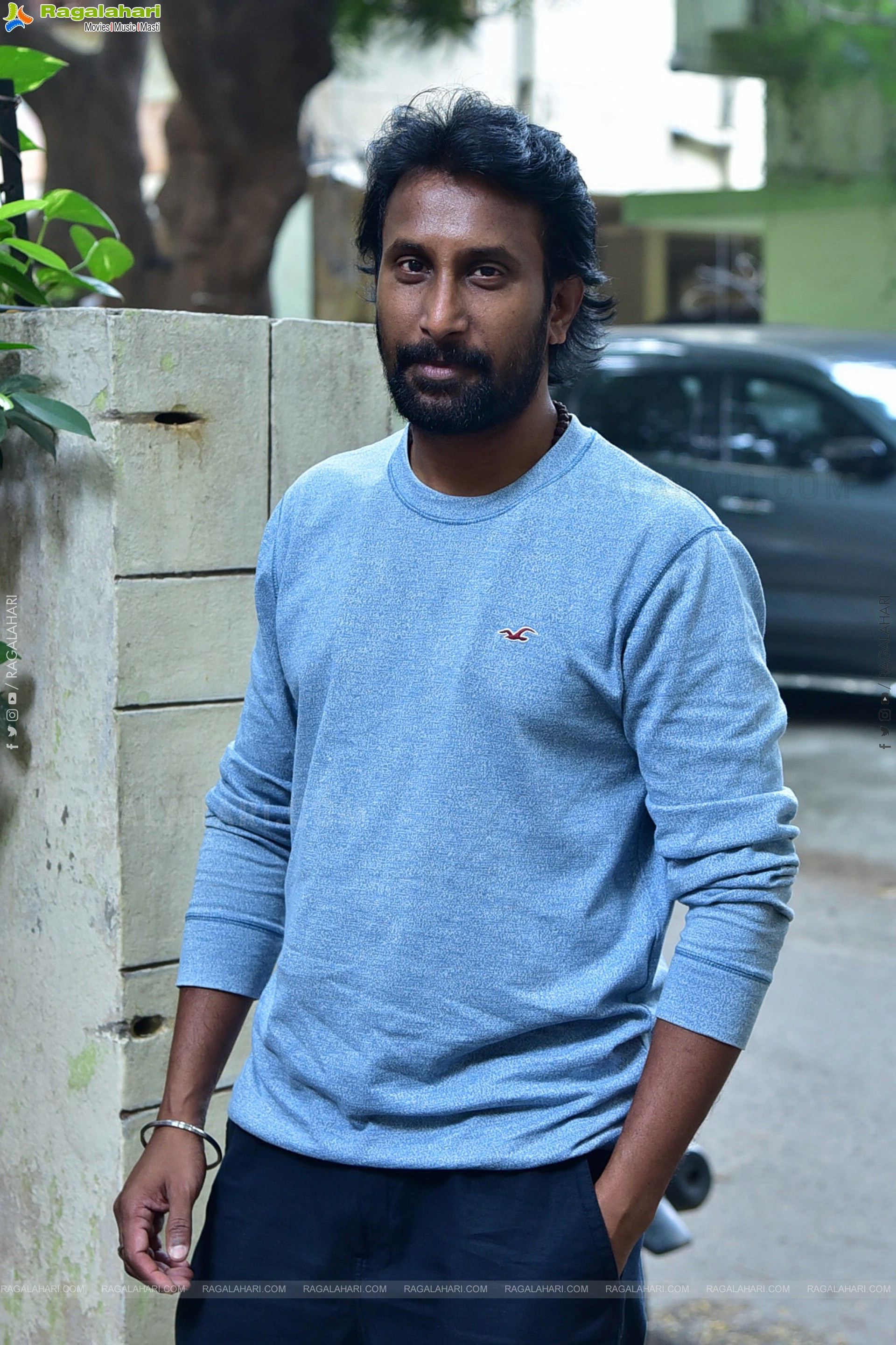 Director Mahesh Reddy at Atharva Movie Interview, HD Gallery