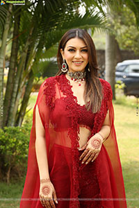 Hansika stills at My Name Is Shruthi Trailer Launch Event