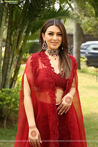 Hansika stills at My Name Is Shruthi Trailer Launch Event