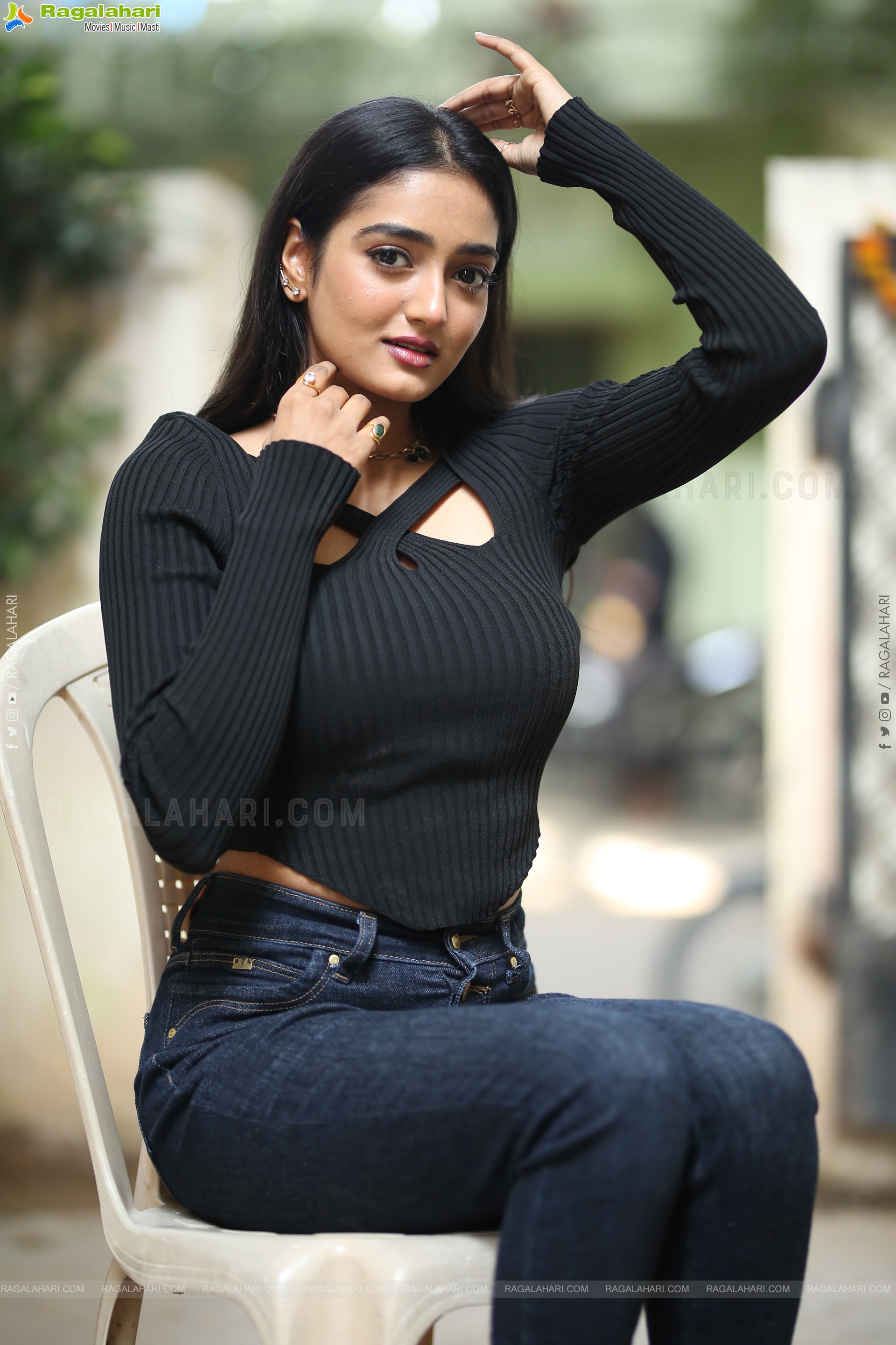 Hrithika Srinivas at Sound Party Interview, HD Gallery