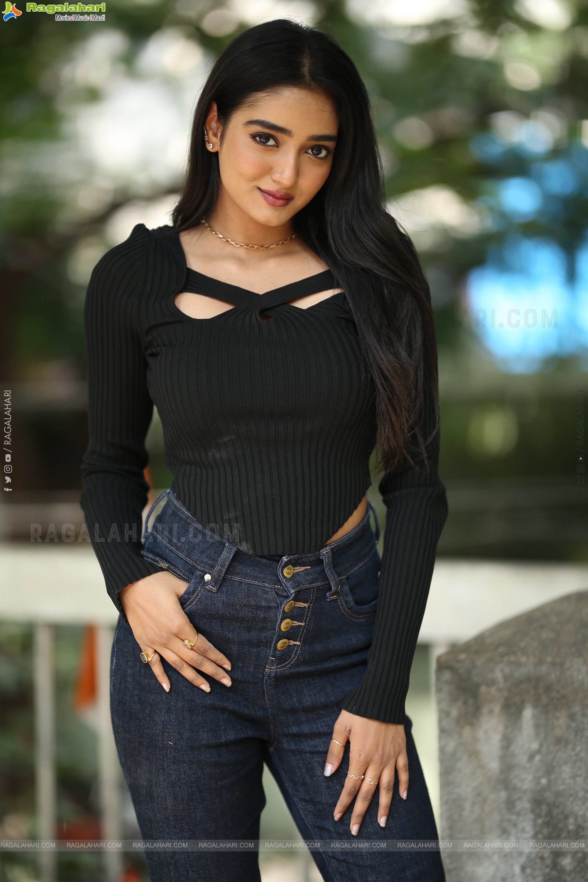 Hrithika Srinivas at Sound Party Interview, HD Gallery