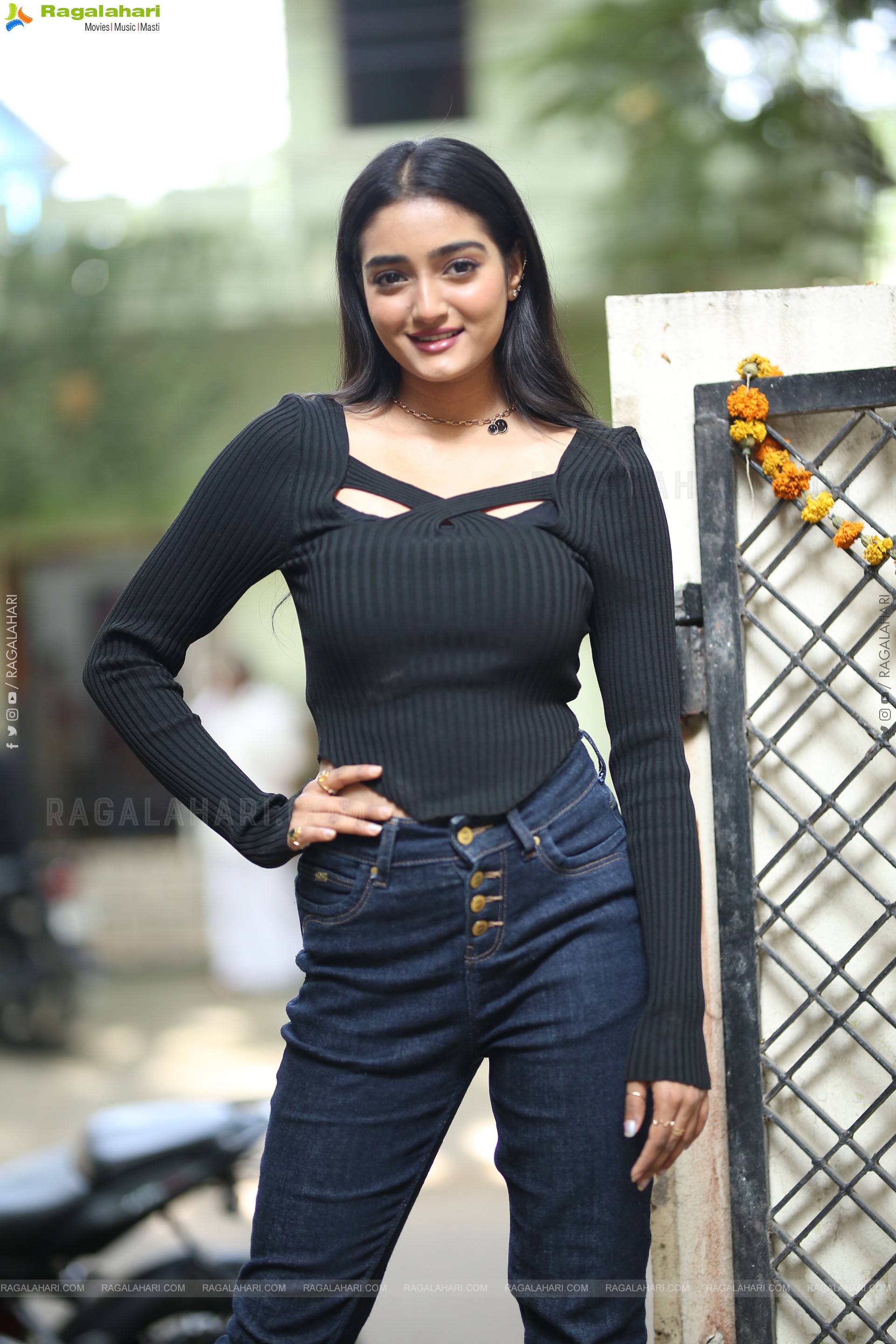 Hrithika Srinivas at Sound Party Interview, HD Gallery