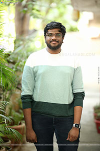 Producer Subhash Nuthalapati at Atharva Interview