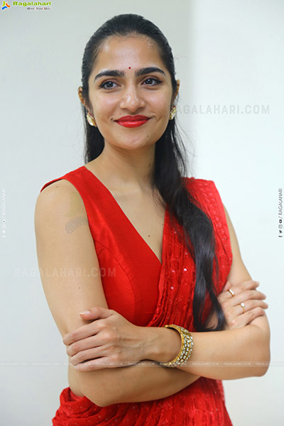 Rukmini Vasanth at Sapta Sagaralu Dhaati -Side B Press Meet