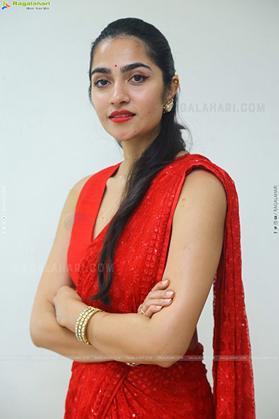 Rukmini Vasanth at Sapta Sagaralu Dhaati -Side B Press Meet