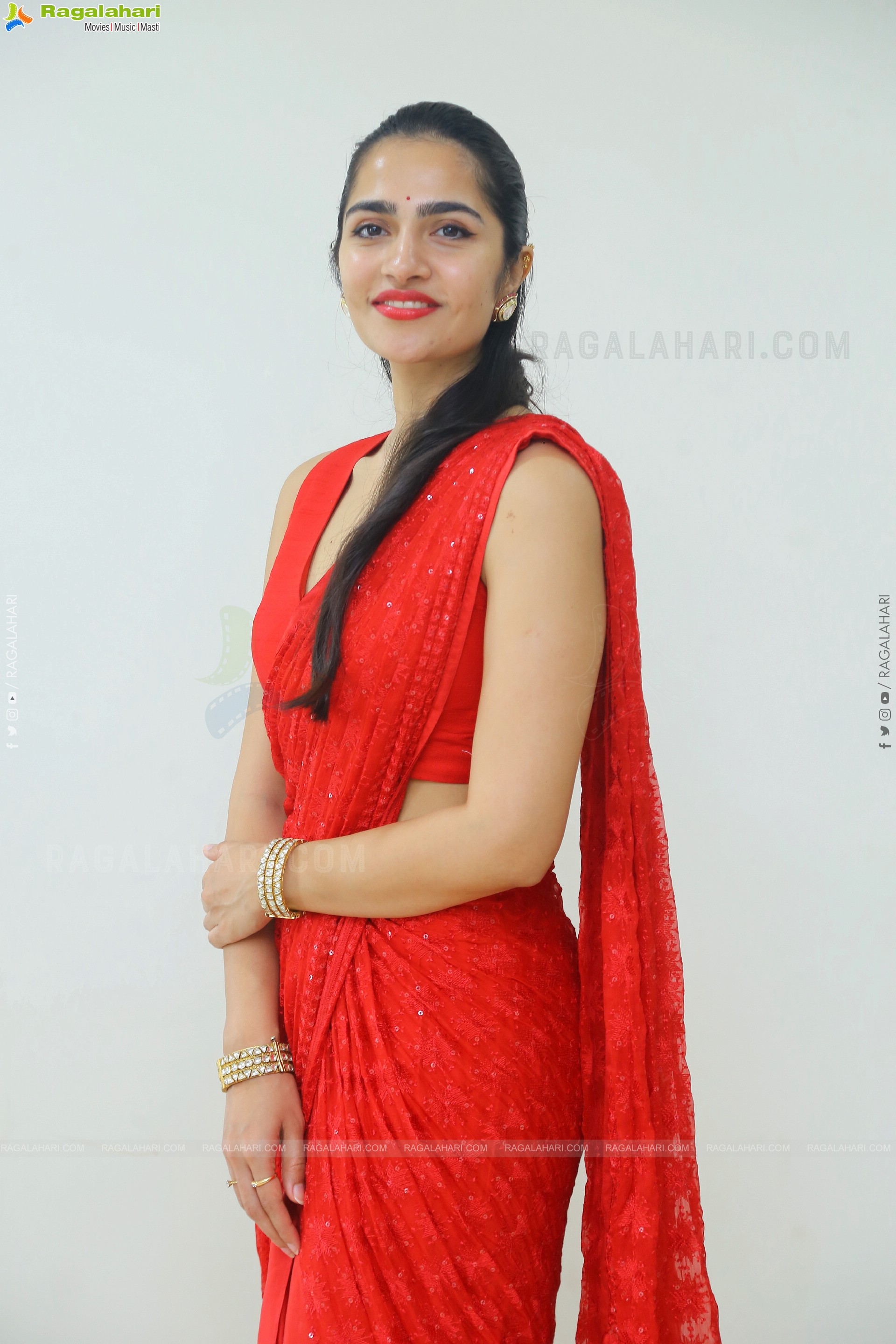 Rukmini Vasanth at Sapta Sagaralu Dhaati -Side B Press Meet, HD Gallery