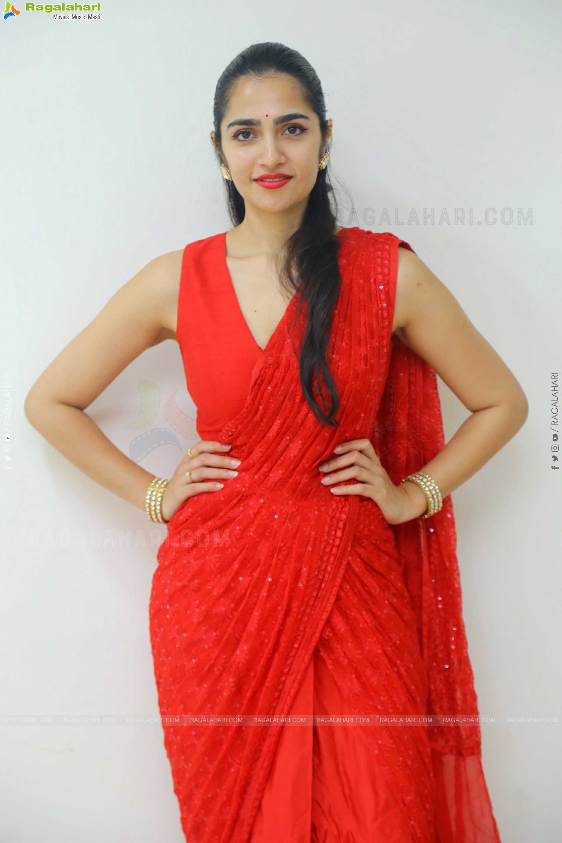 Rukmini Vasanth at Sapta Sagaralu Dhaati -Side B Press Meet, HD Gallery