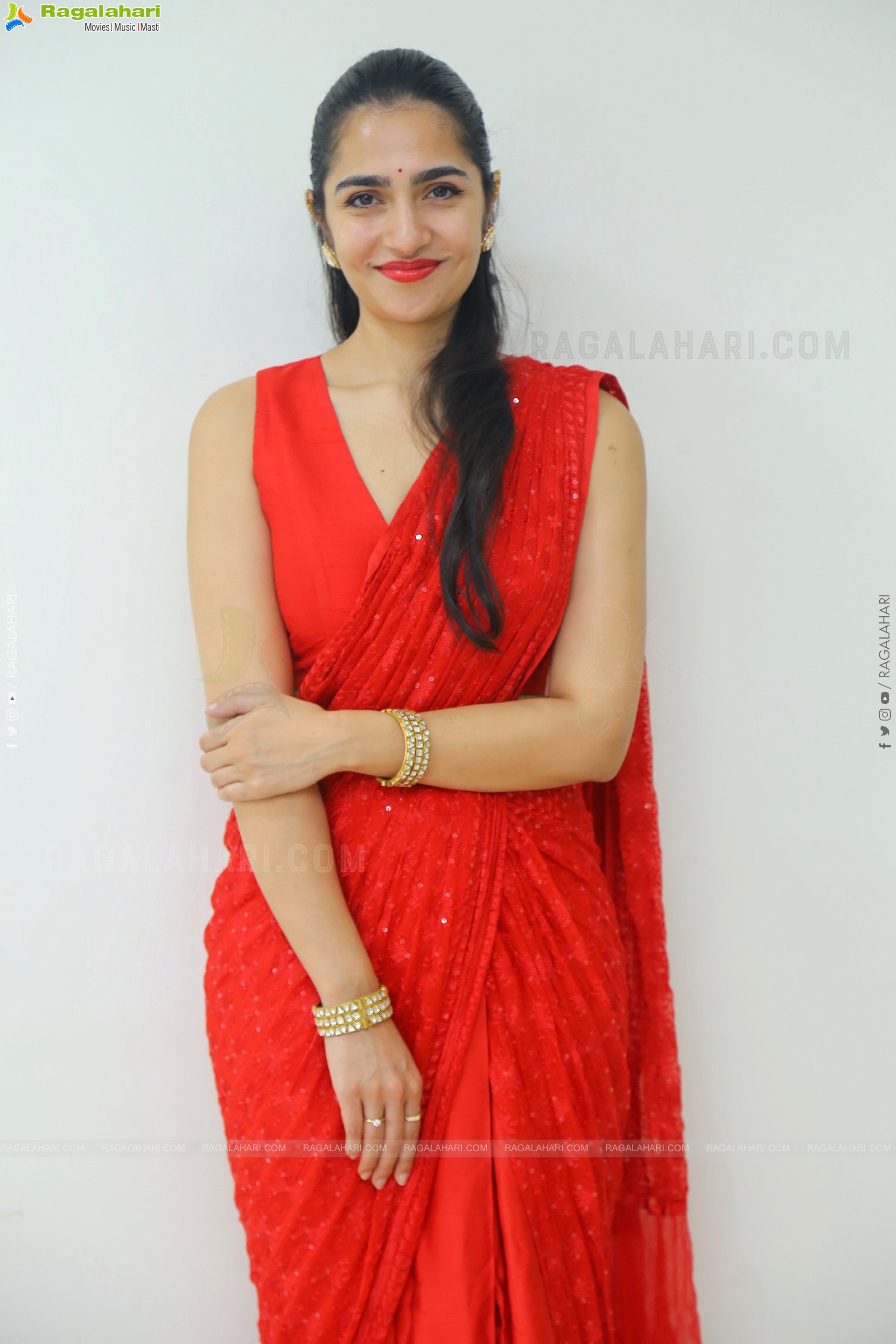 Rukmini Vasanth at Sapta Sagaralu Dhaati -Side B Press Meet, HD Gallery