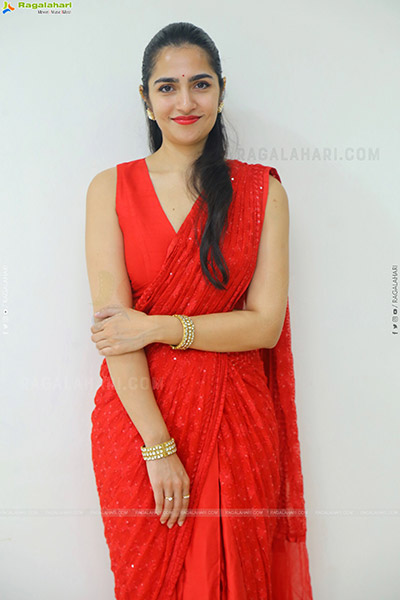 Rukmini Vasanth at Sapta Sagaralu Dhaati -Side B Press Meet