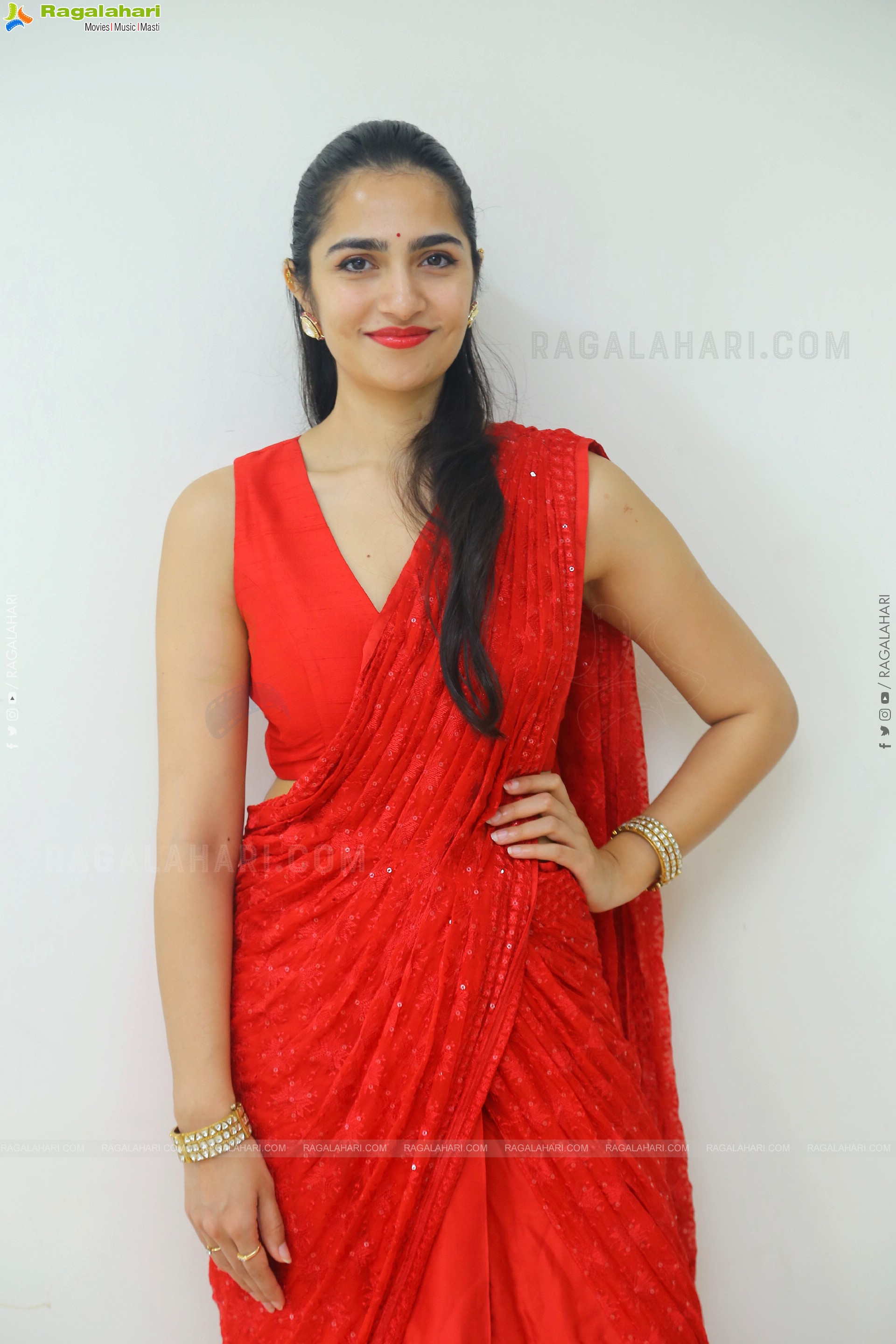 Rukmini Vasanth at Sapta Sagaralu Dhaati -Side B Press Meet, HD Gallery