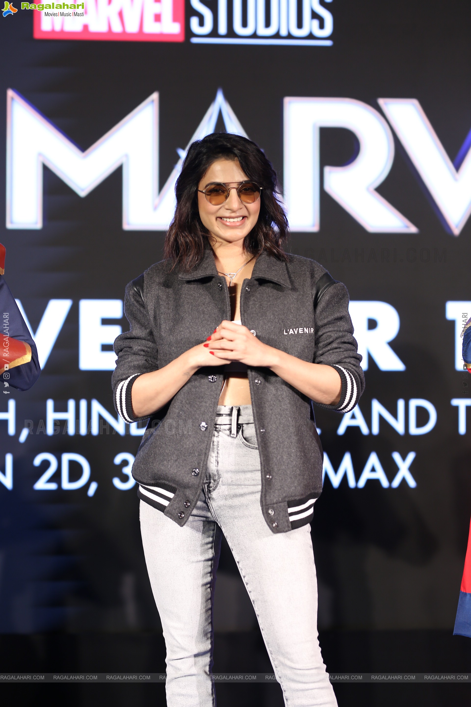 Star Actress Samantha at The Marvels Promotional Event, HD Gallery