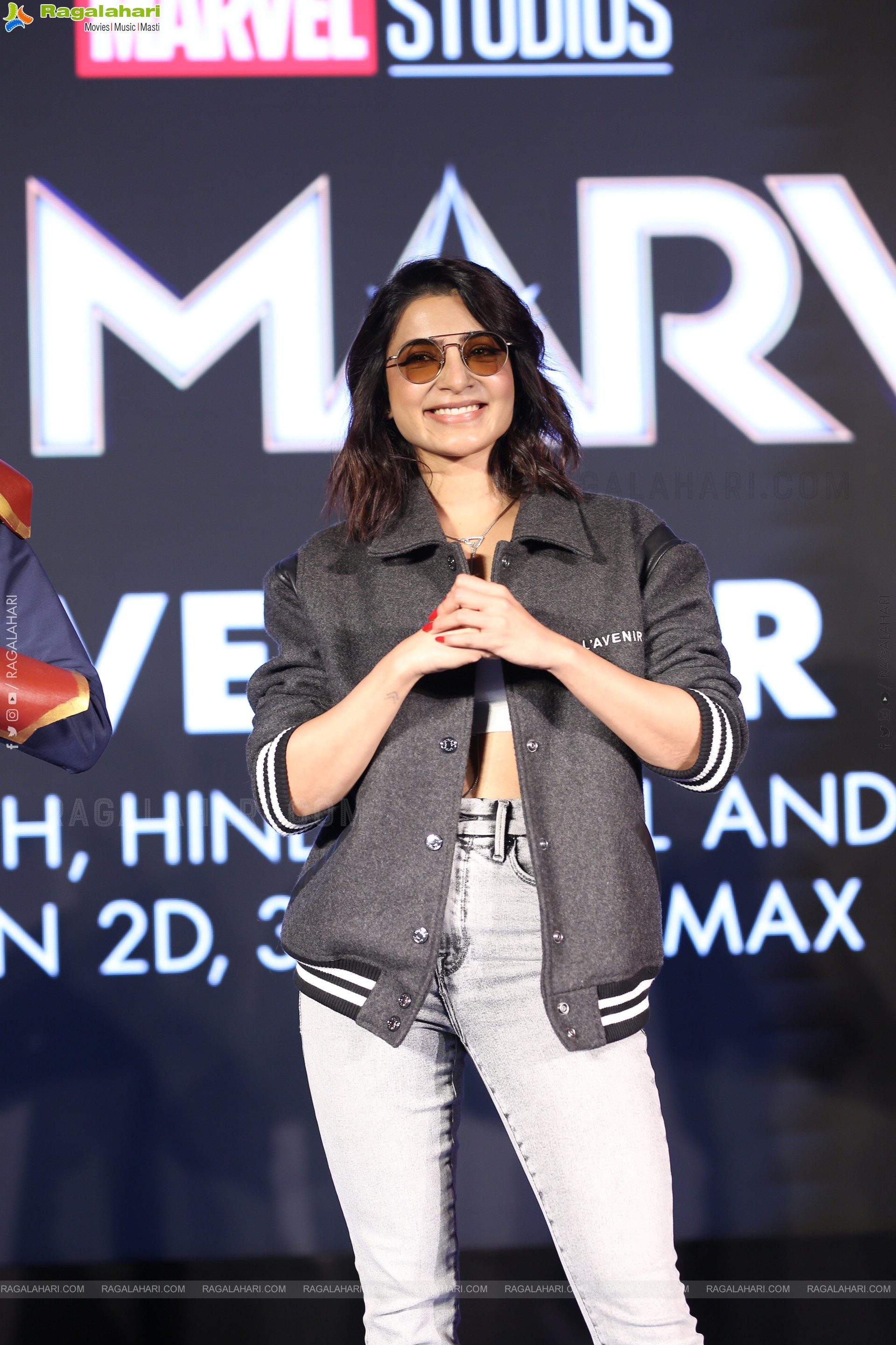 Star Actress Samantha at The Marvels Promotional Event, HD Gallery