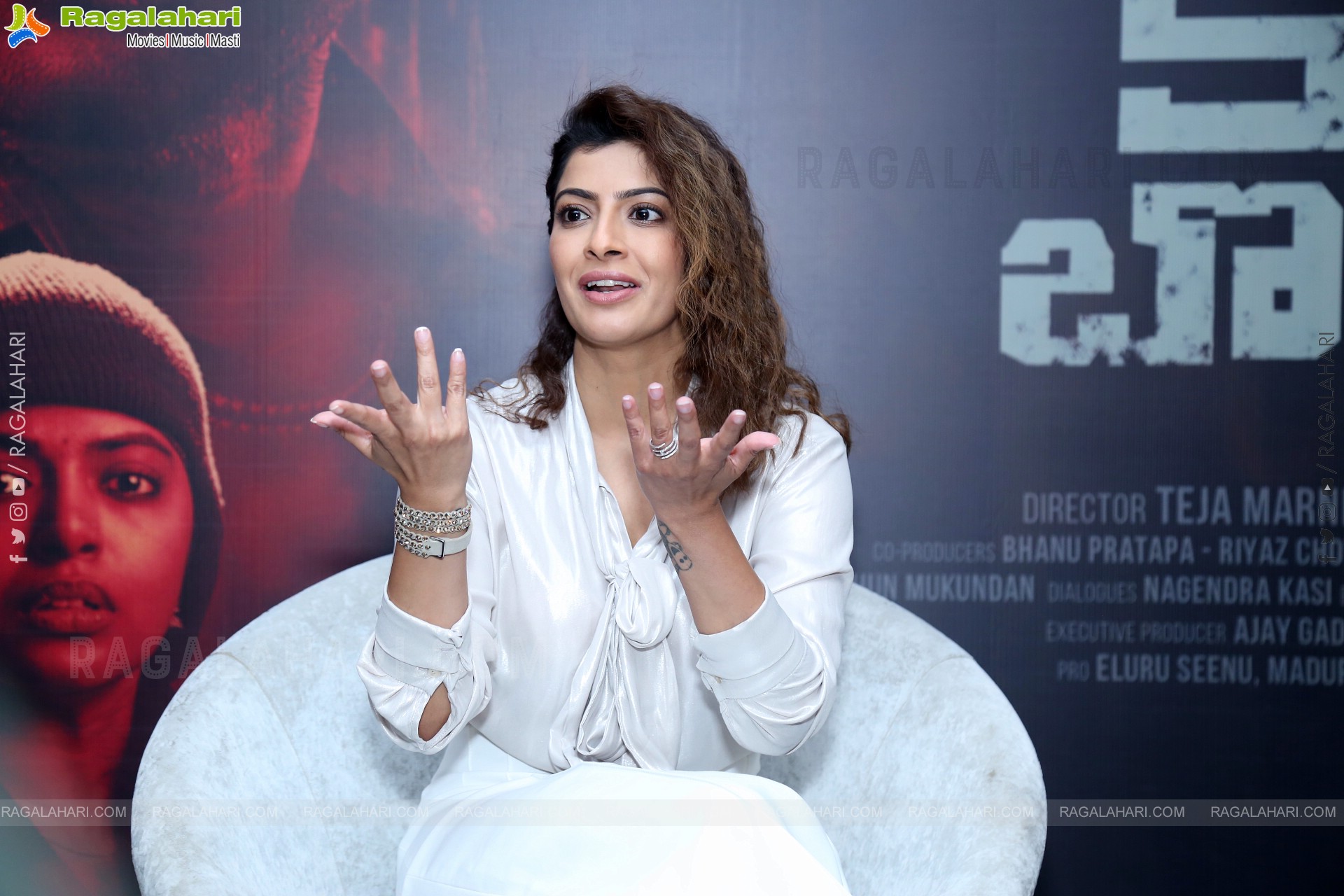 Varalaxmi Sarathkumar at Kota Bommali PS Interview, HD Gallery