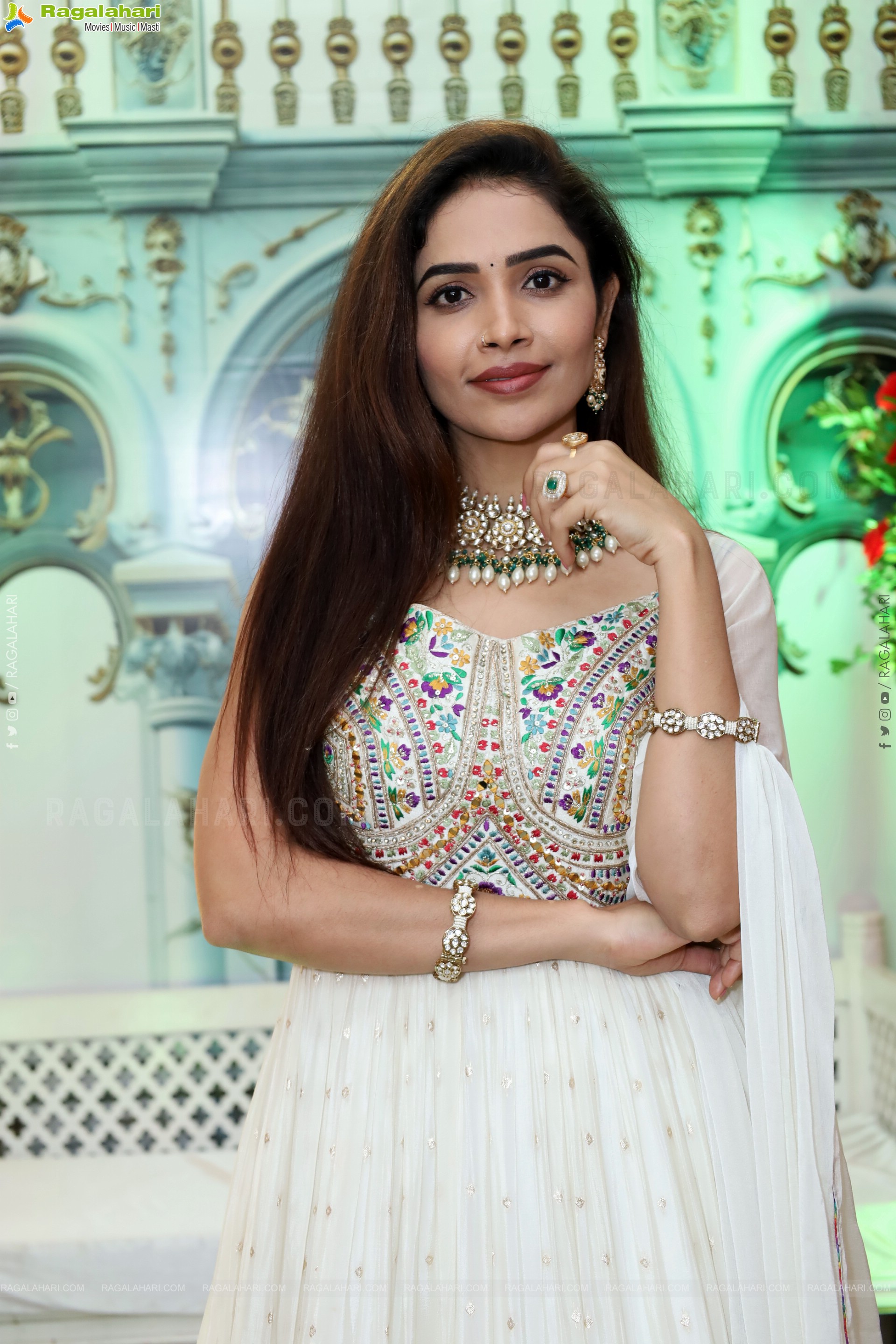 Abhilasha stills in White Dress, HD Gallery