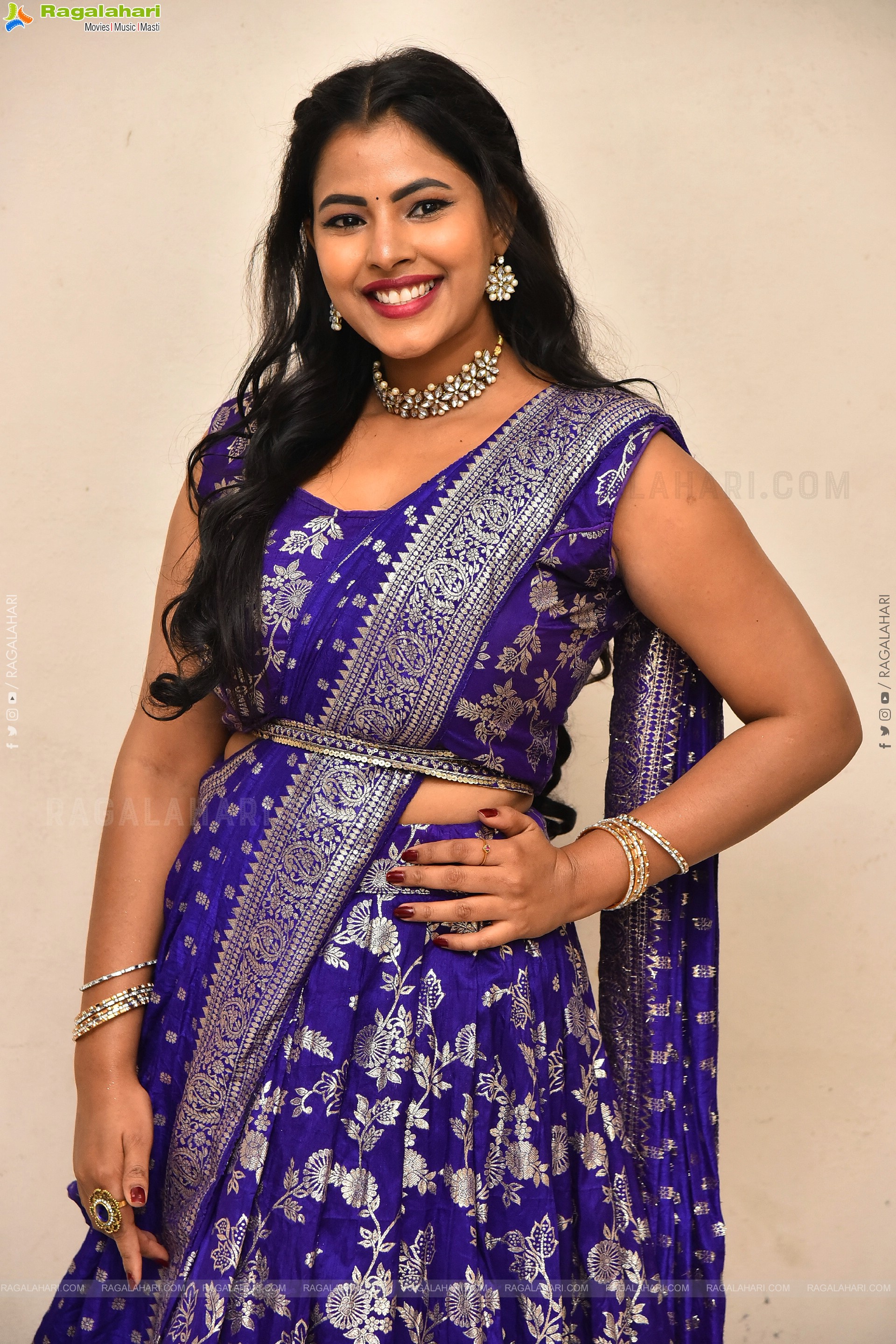 Deeya Raj at Jathara Pre-Release Event, HD Gallery